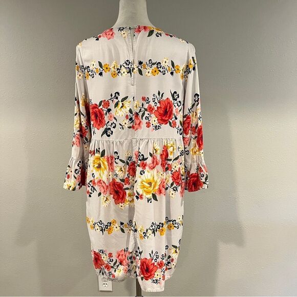 Old Navy Floral Print cottage core long sleeve Dress - Picture 7 of 13